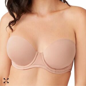 New Wacoal Red Carpet Full Figure Underwire Strapless Bra 854119 NWT